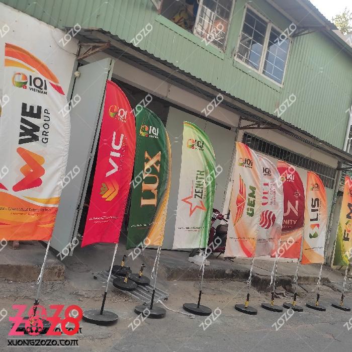 Standee chân sắt, làm standee formex tại HCM