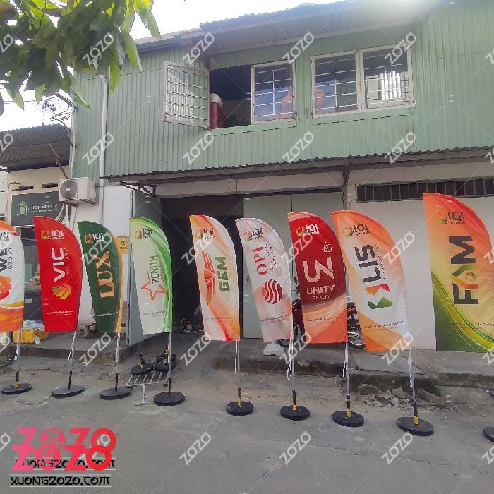 Standee chân sắt, làm standee formex tại HCM