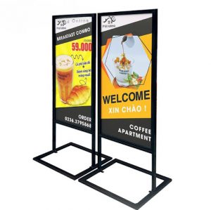 standee chan sat gia re