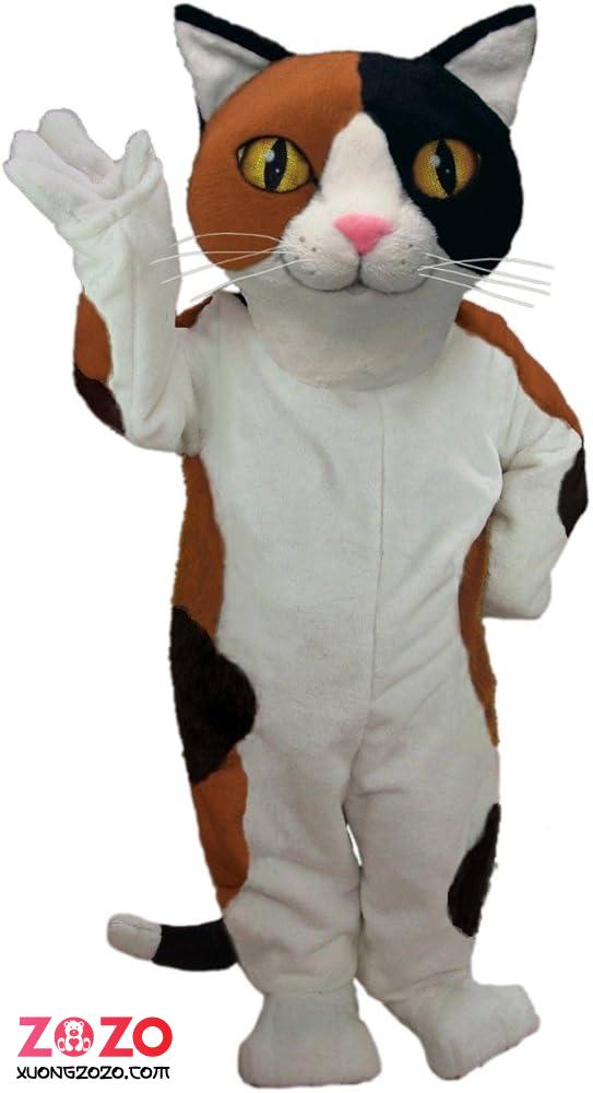 Amazon.com: Calico Cat Mascot Costume : Clothing, Shoes & Jewelry