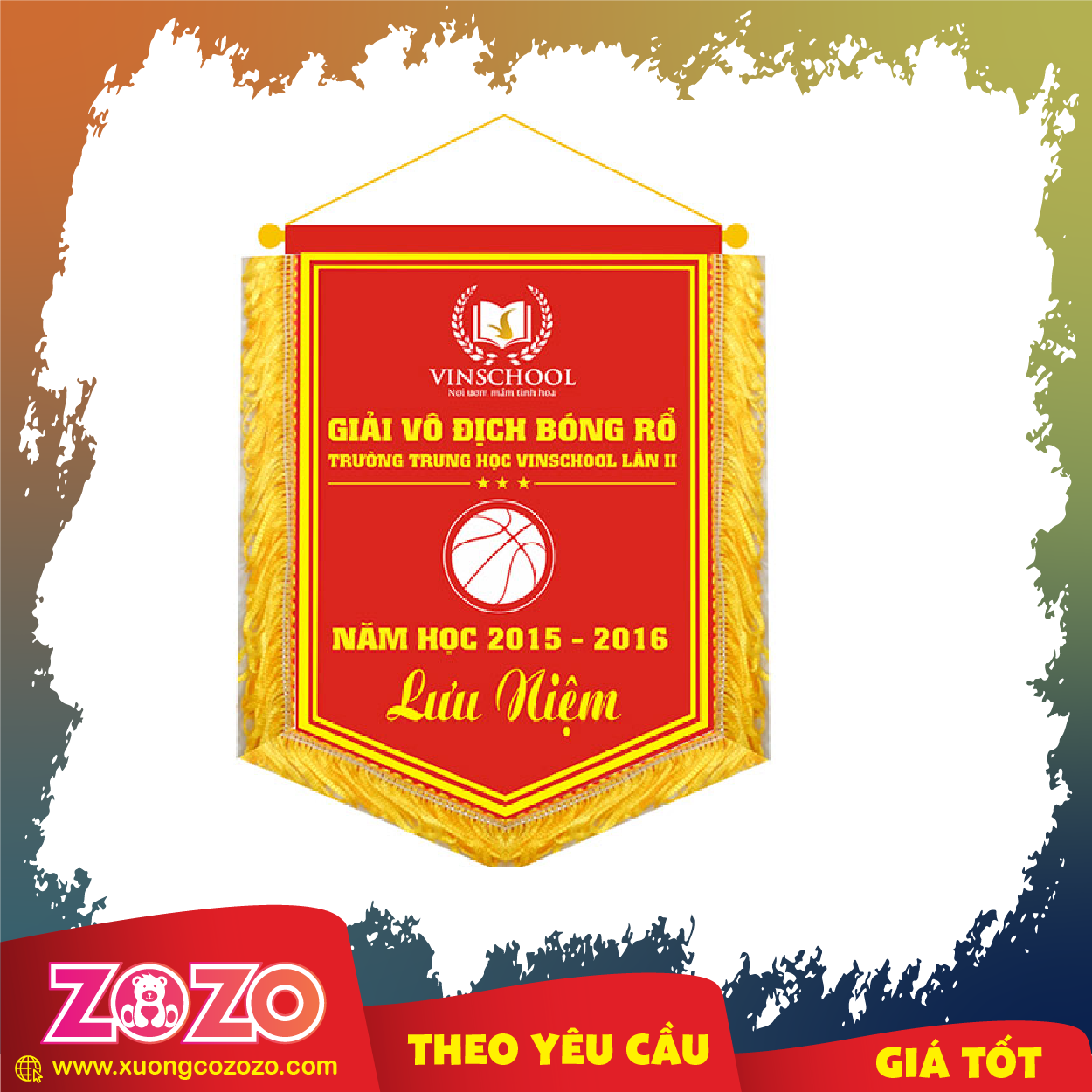 #1 Xưởng may cờ vải in logo theo yêu cầu
