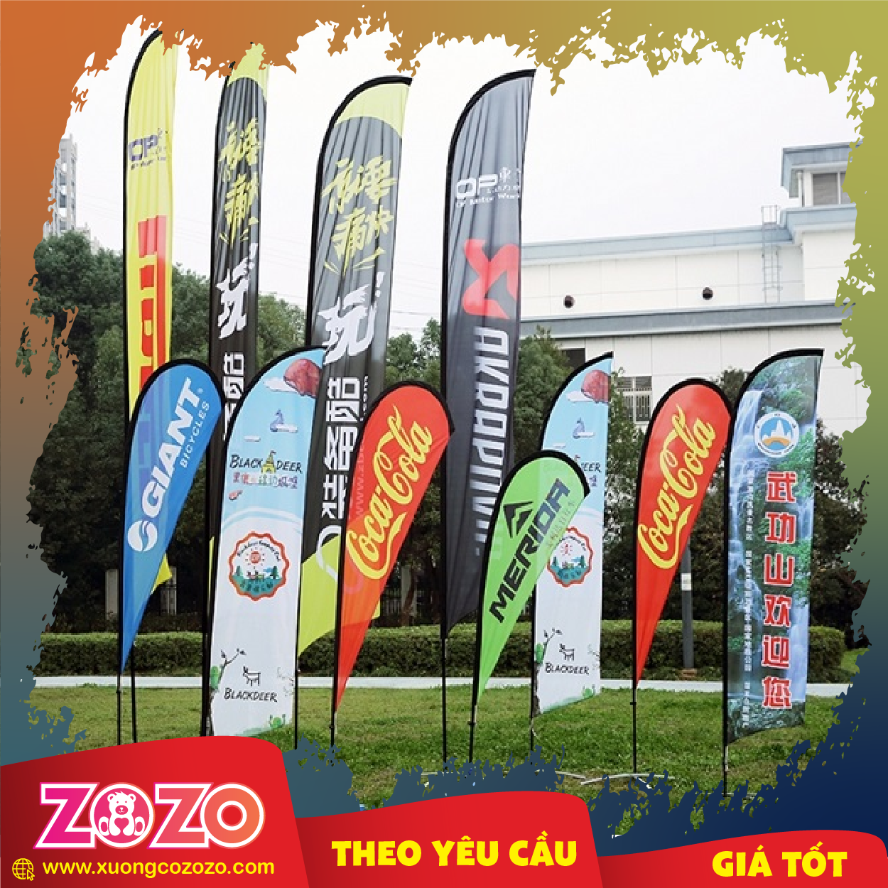 Xưởng may in cờ phướn đẹp giá rẻ tại hcm