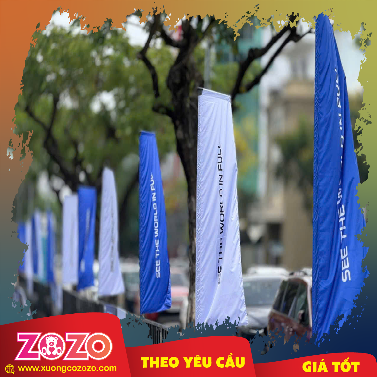 Xưởng may in cờ phướn đẹp giá rẻ tại hcm