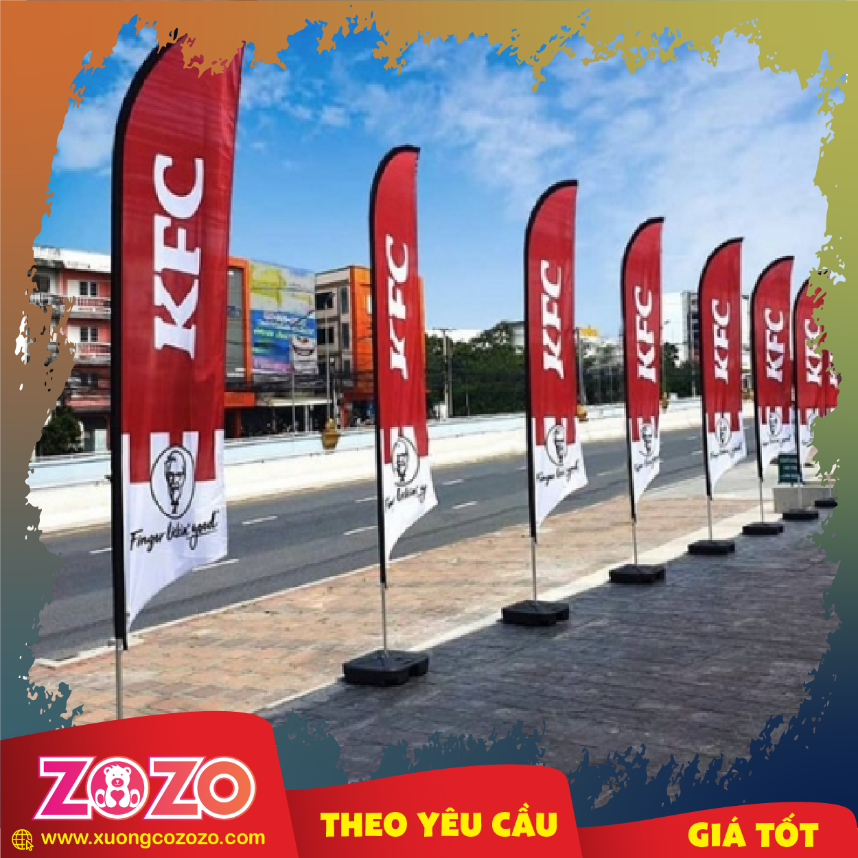 Xưởng may in cờ phướn đẹp giá rẻ tại hcm