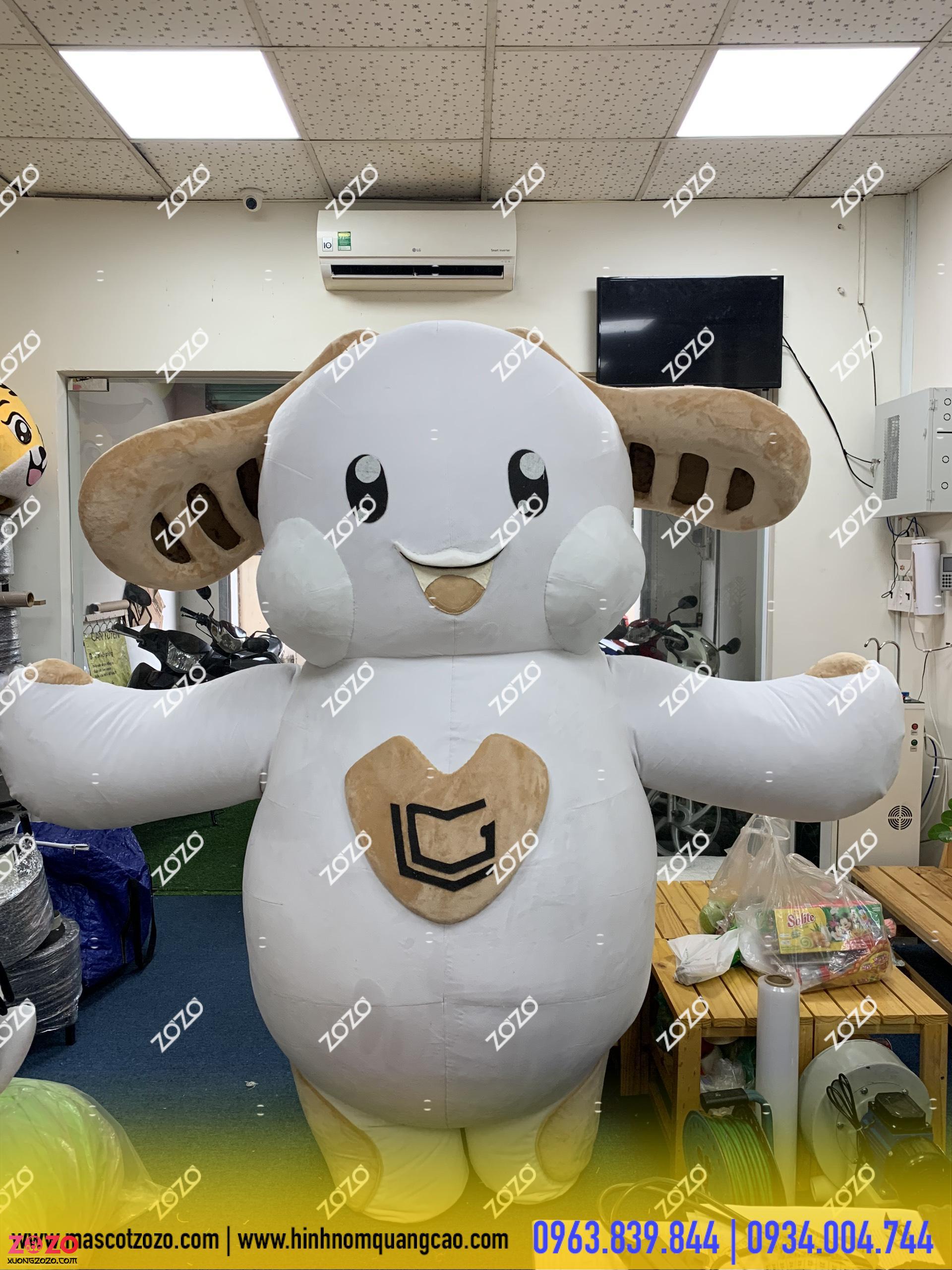 cac loai mascot pho bien va dia chi cho thue nhan may mascot gia re theo yeu cau RH9L
