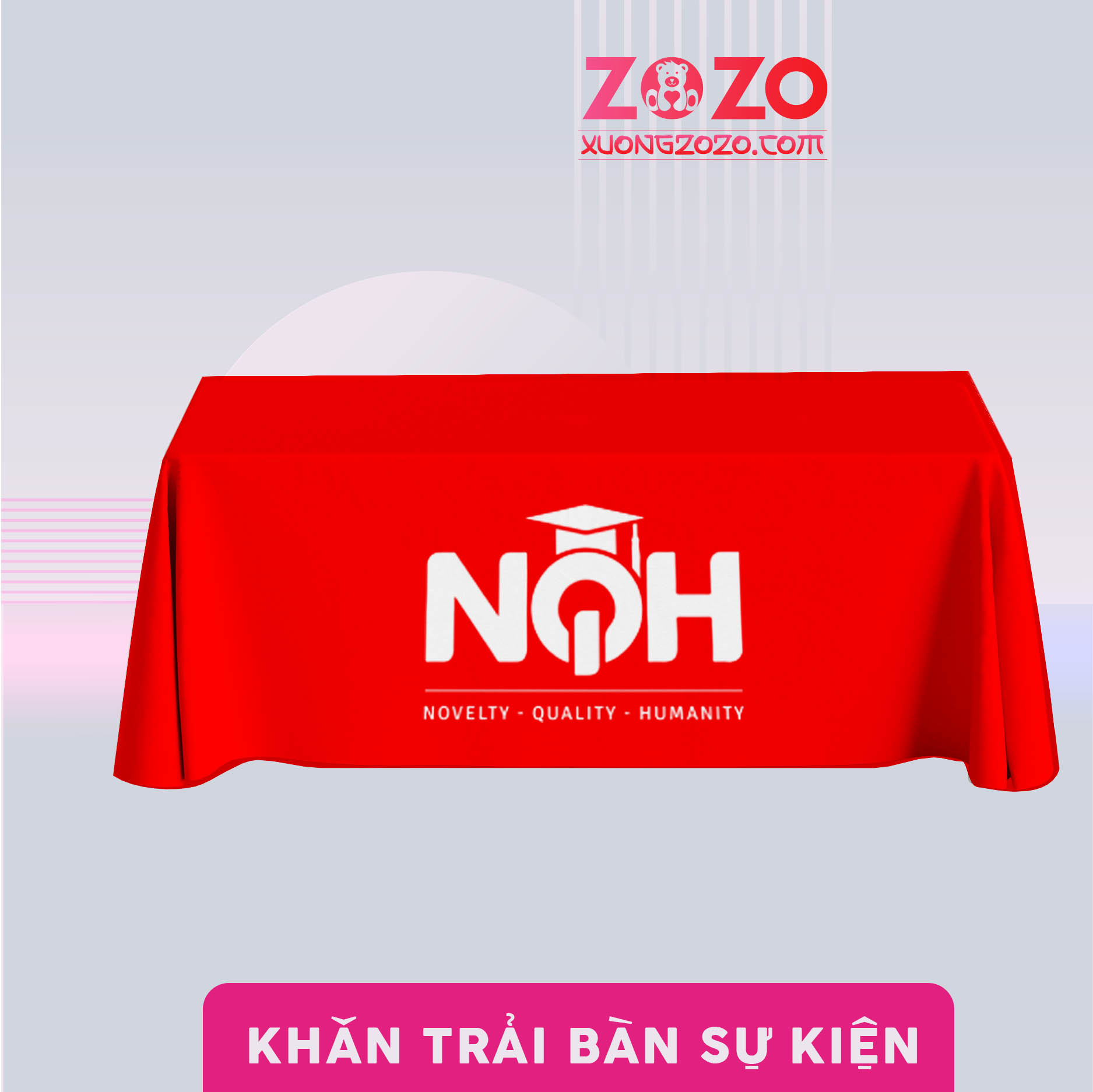 Khăn trải bàn in Logo giá rẻ HCM