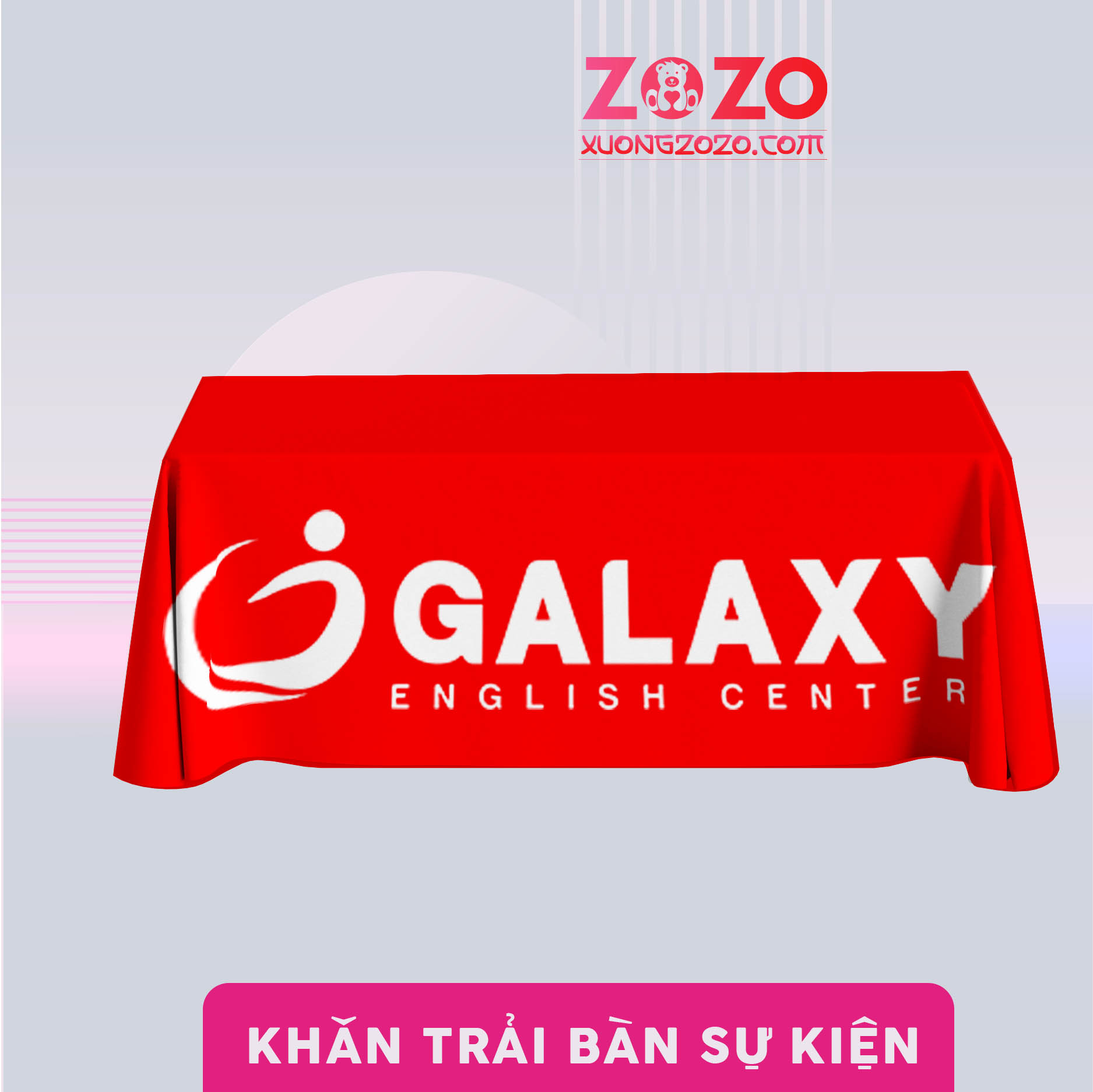 Khăn trải bàn in Logo giá rẻ HCM