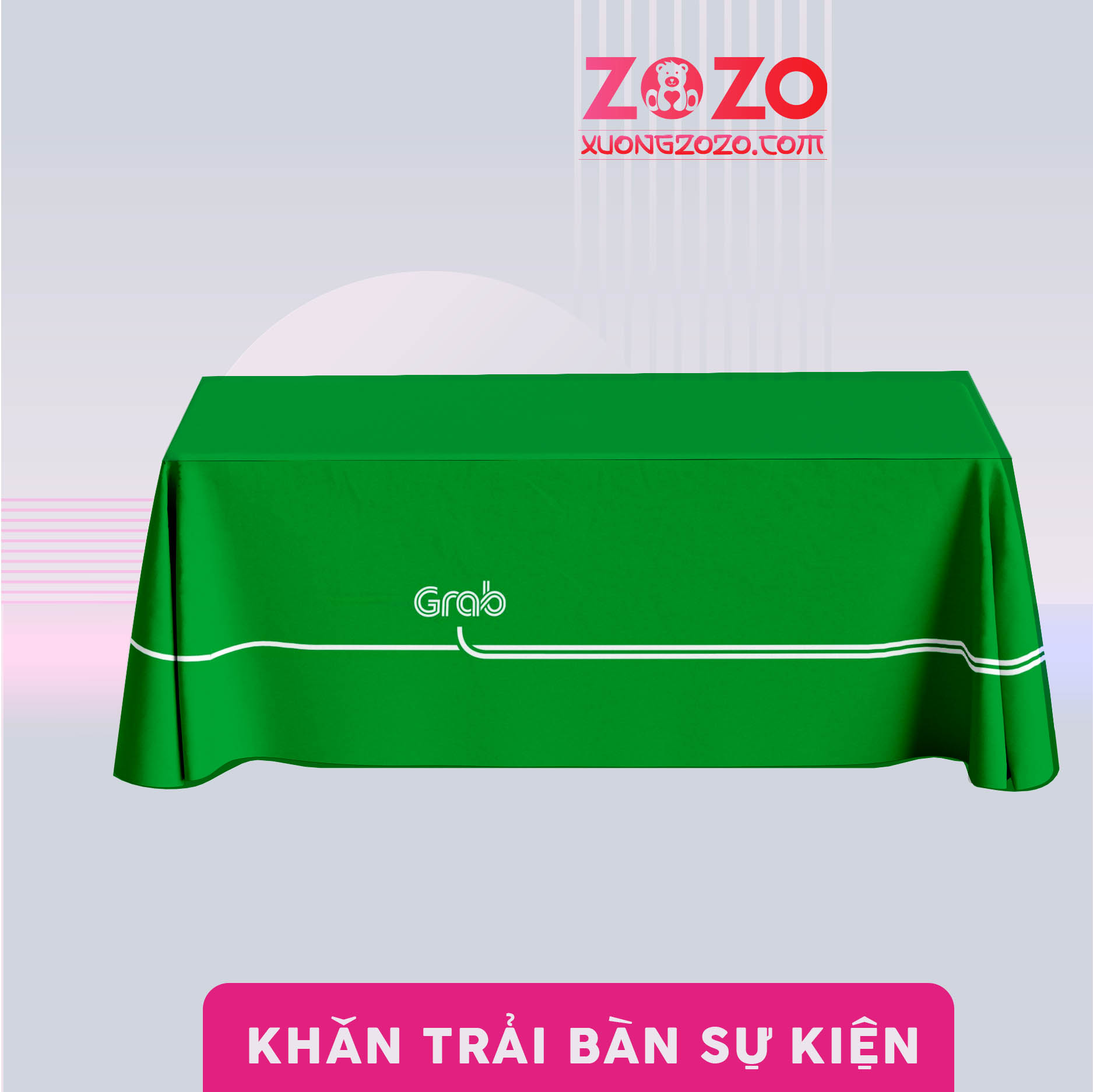 Khăn trải bàn in Logo giá rẻ HCM
