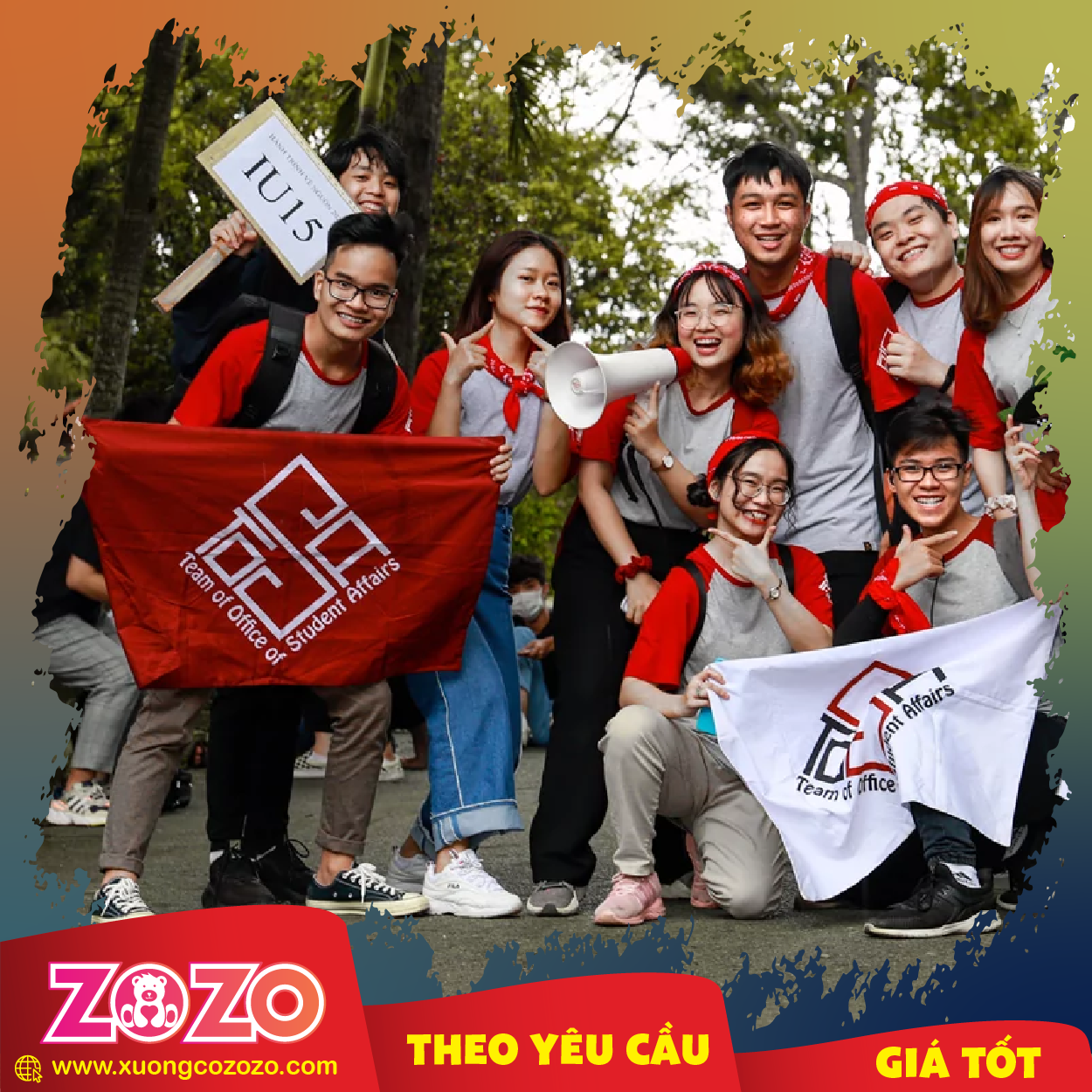 In cờ lớp số lượng ít theo yêu cầu từ 1 cờ tại Gò Vấp