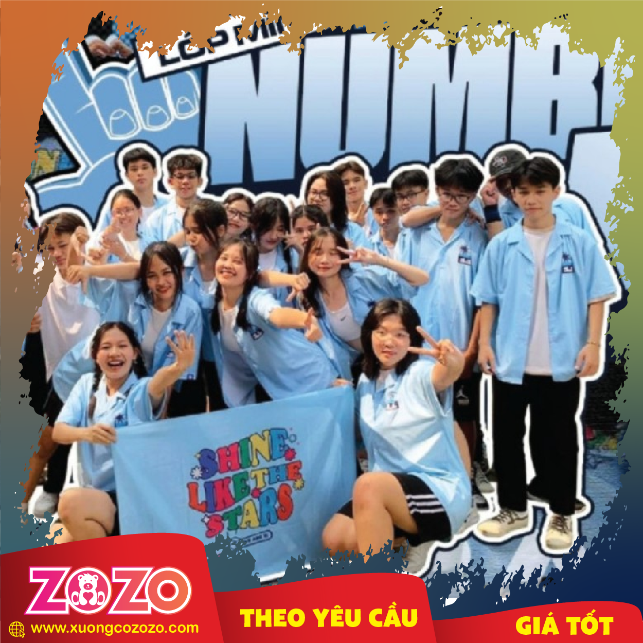 In cờ lớp số lượng ít theo yêu cầu từ 1 cờ tại Gò Vấp