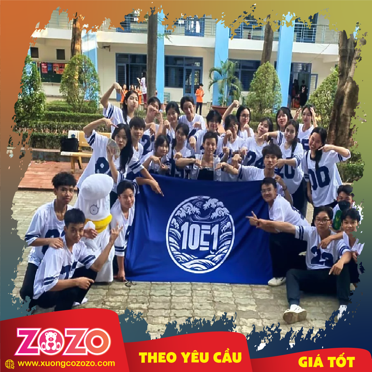 In cờ lớp số lượng ít theo yêu cầu từ 1 cờ tại Gò Vấp