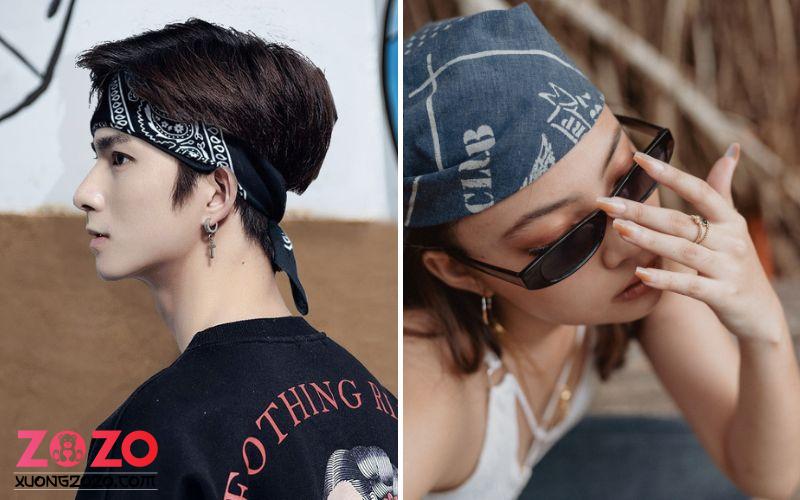 in khan turban theo yeu cau nhan in logo pattern thuong hieu xuong zozo gia cong so luong lon 9zX7