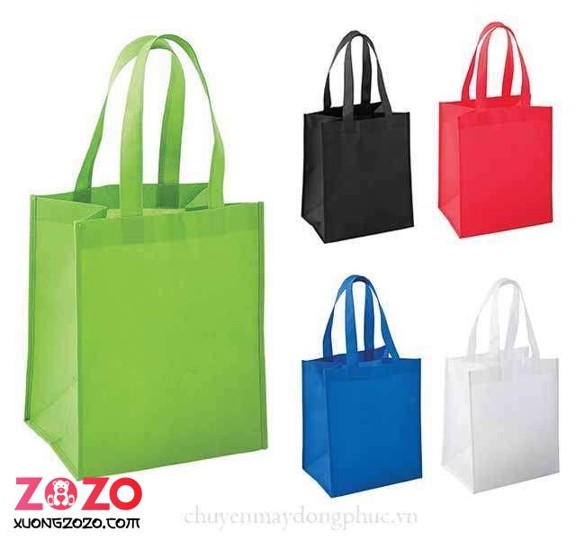 tui vai khong det gia re cong ty san xuat tui vai in logo tai tphcm T06g