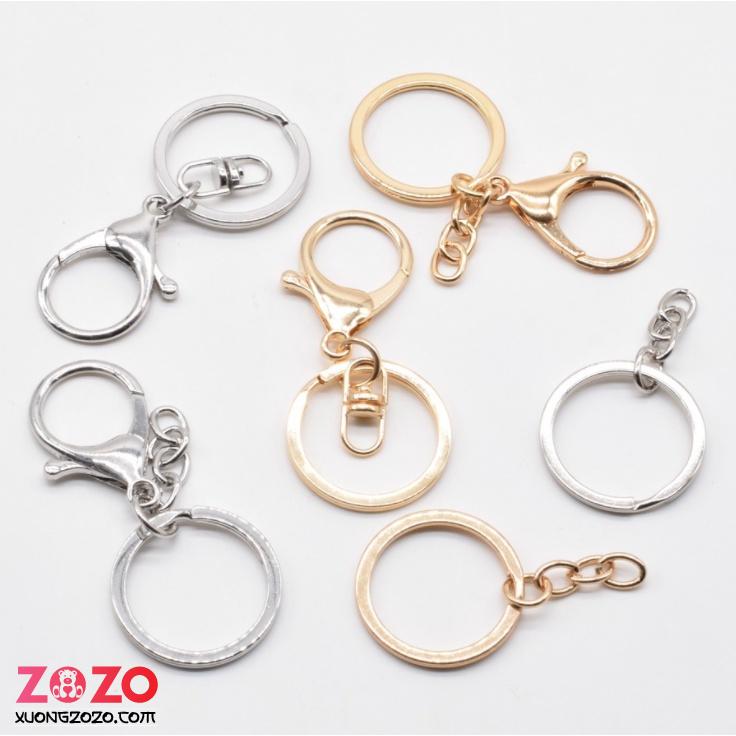 Móc Khóa Tôm Hùm Kim Loại 