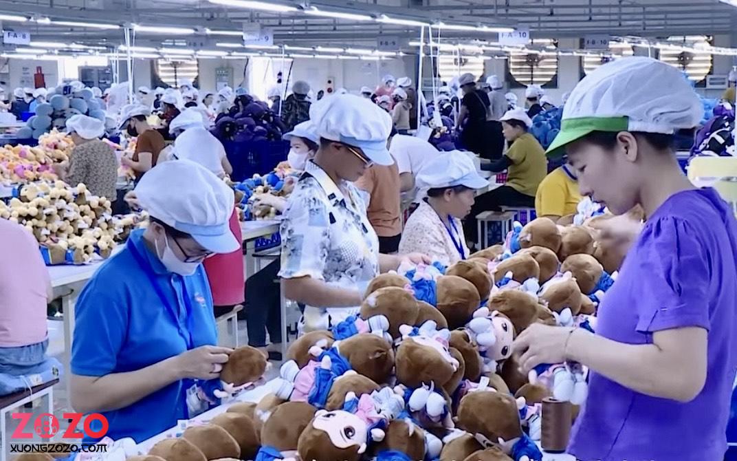 Quy Trình Sản Xuất Gấu Bông Số Lượng Lớn Tại Xưởng Chuyên Nghiệp