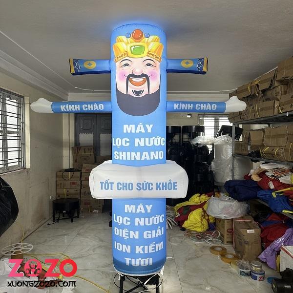 Mô hình bơm hơi khổng lồ trưng bày sự kiện