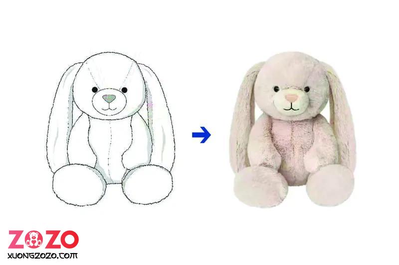 Thiết kế và gia công sản xuất thú nhồi bông theo yêu cầu
